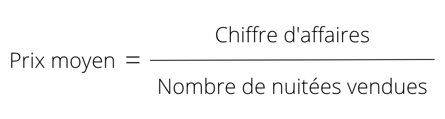 bilan haute saison calcul prix moyen